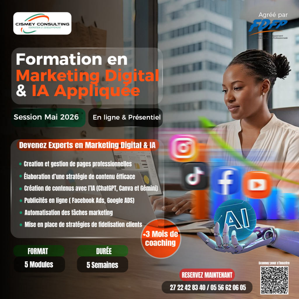 formation mai 2026
